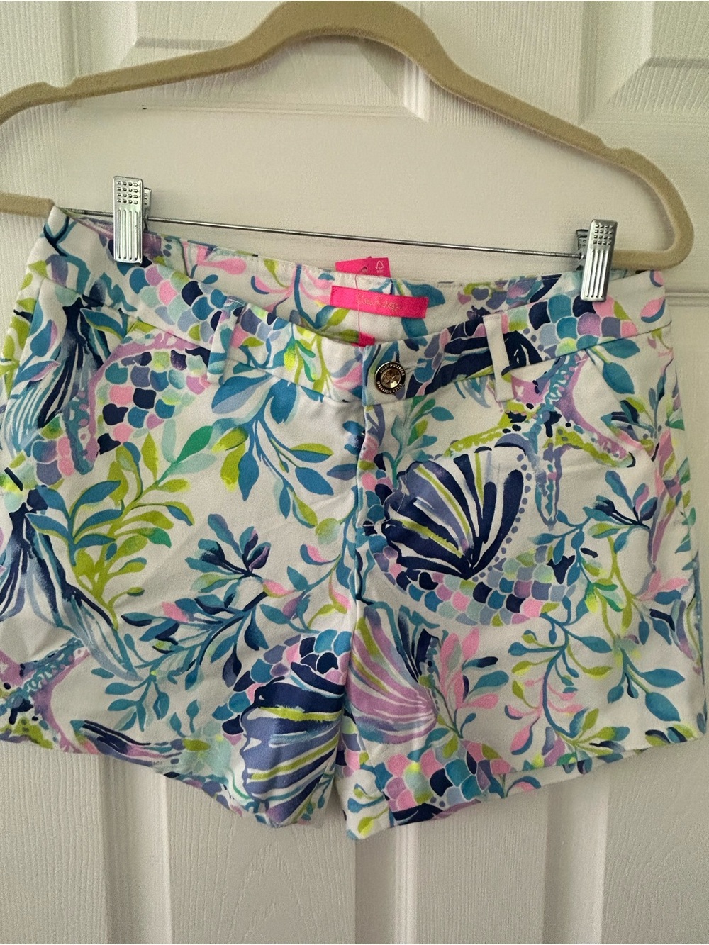 NEW Lilly Pulitzer Callahan Stretch Shorts Size 4